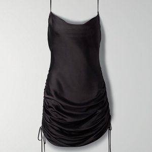 NWT Aritzia only ruched slip dress